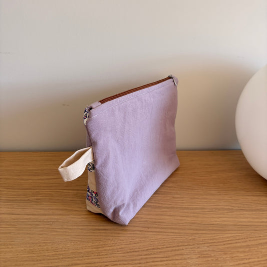 Betsy Pouch ✿ Brown Zip